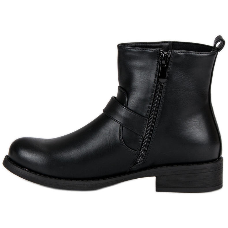 Bottes de travail noires le noir 1