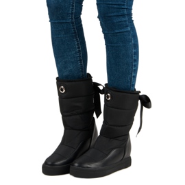Seastar Bottes de neige noires à la mode le noir 1