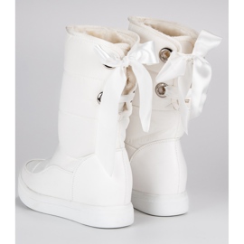 Seastar Bottes de neige blanches à la mode 5