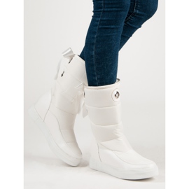 Seastar Bottes de neige blanches à la mode 2