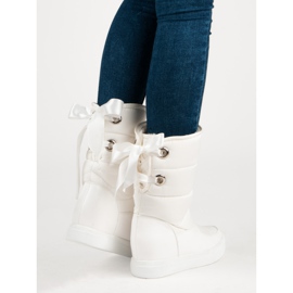 Seastar Bottes de neige blanches à la mode 3