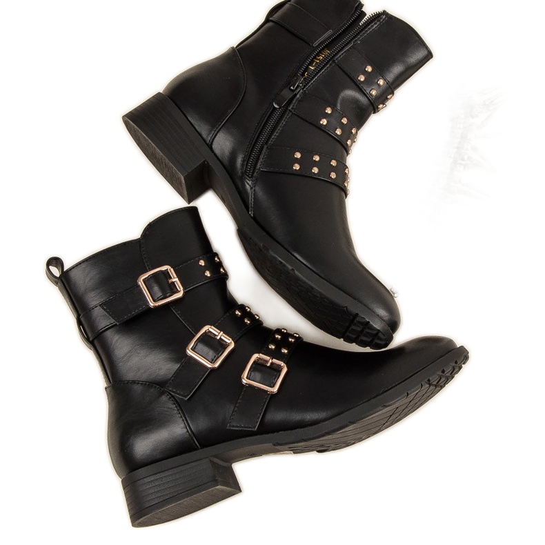 J. Star Bottes noires rock 1