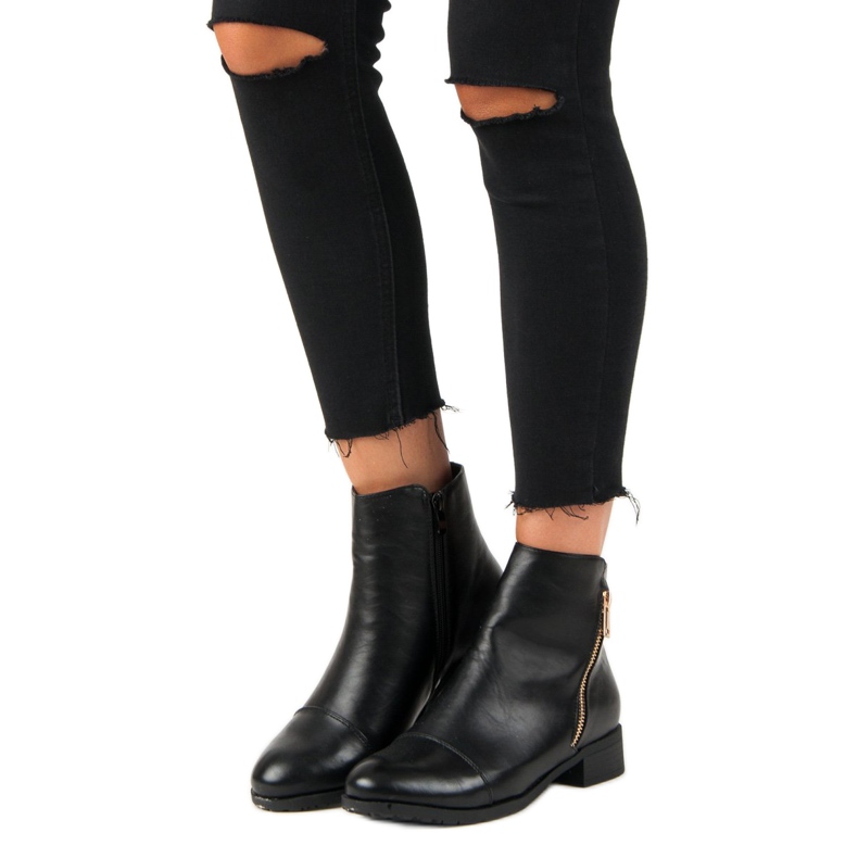 J. Star Bottes noires classiques le noir 1