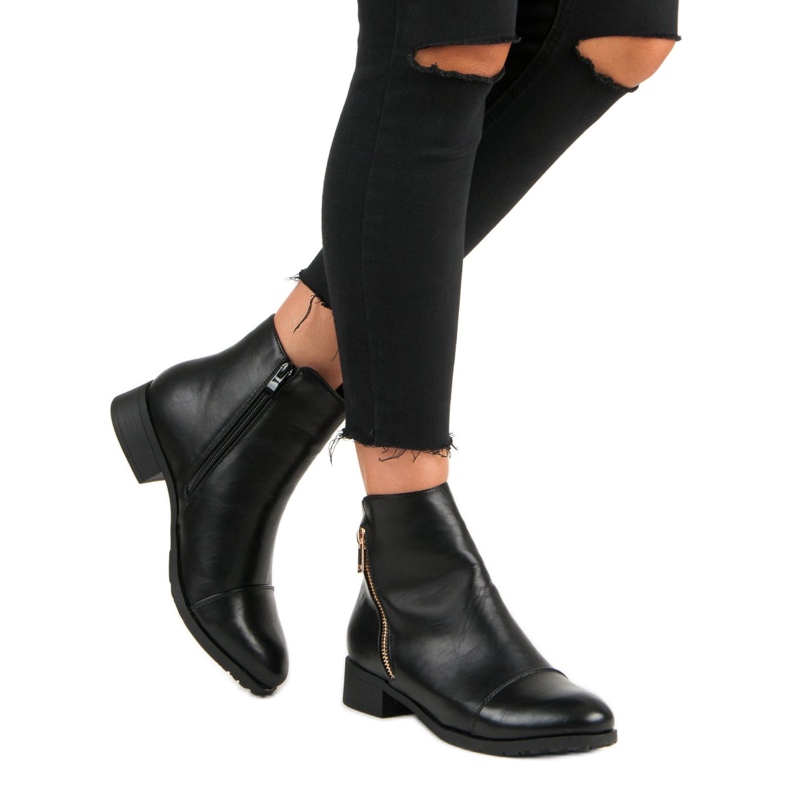 J. Star Bottes noires classiques le noir 2