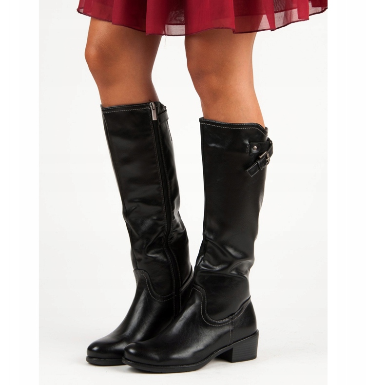 Bottines VINCEZA noires 1