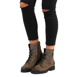 Ouvriers VINCEZA kaki élégants vert 2