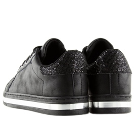 Baskets noires pour femmes BK-81 Noir le noir 1