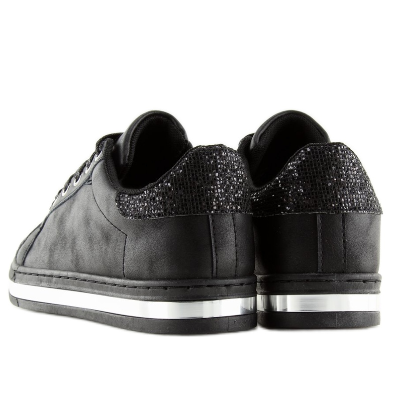 Baskets noires pour femmes BK-81 Noir 1