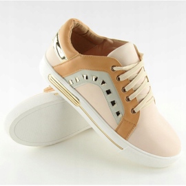 Baskets BH-115 Camel pour femme beige multicolore 2
