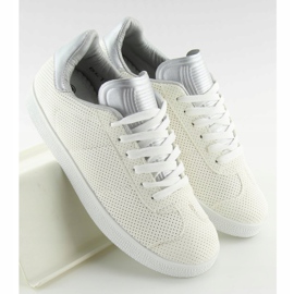 Baskets femme blanches BL131P Blanc 2