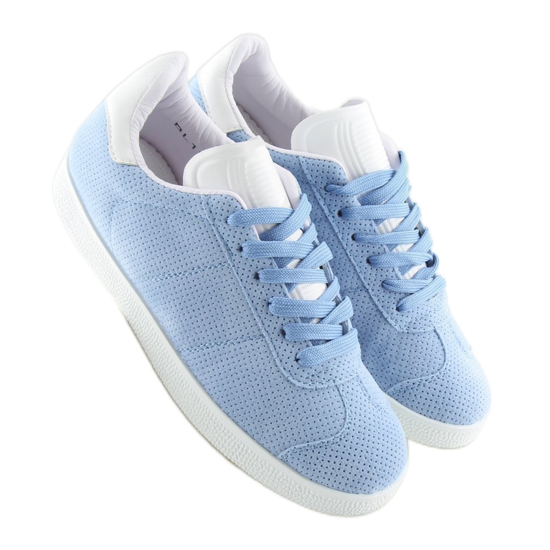 Baskets bleues pour femmes BL131P Bleu 2