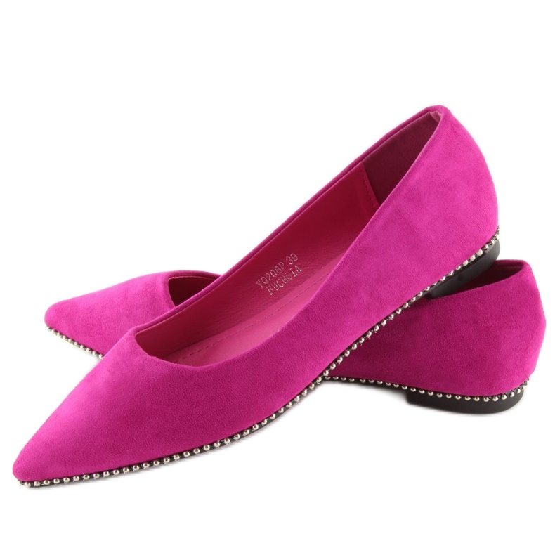 Ballerines fuchsia YQ206 Fuschia rose 1