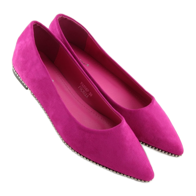 Ballerines fuchsia YQ206 Fuschia rose 2