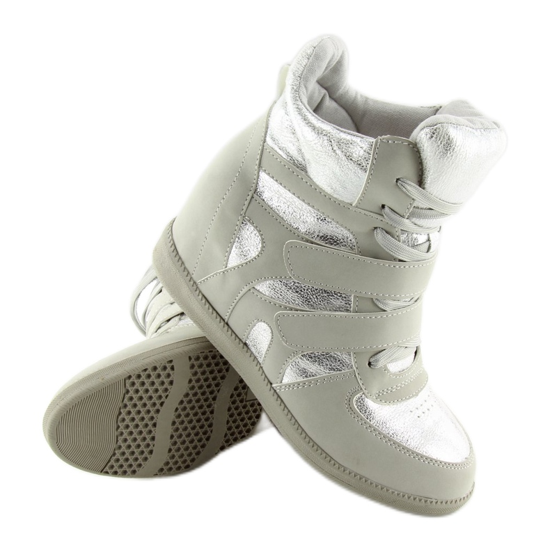 Gris Baskets grises pour femme 925-Y Gris 1
