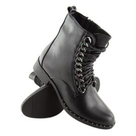 Bottes de travail noires pour femmes NC236 noir le noir 2 Bottes de travail noires pour femmes NC236 noir le noir 2