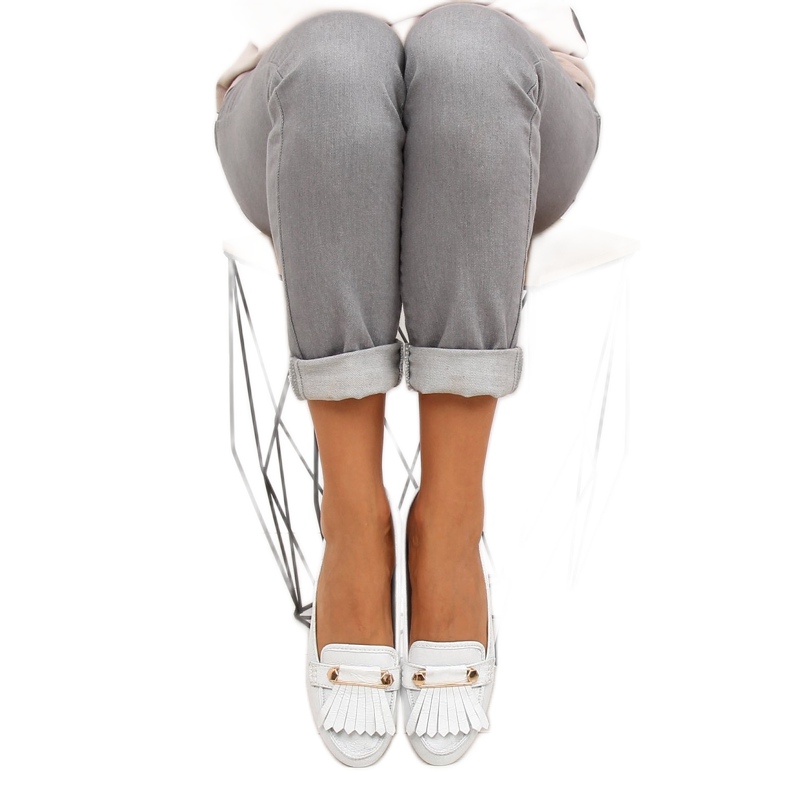 Mocassins Vintage 3052 Blanc 1