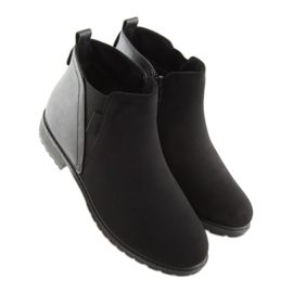 Bottines noires noires pour femmes NB225P Noir le noir 2