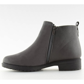 Chelsea boots chaudes grises femme NB225P Gris 1 Chelsea boots chaudes grises femme NB225P Gris 1