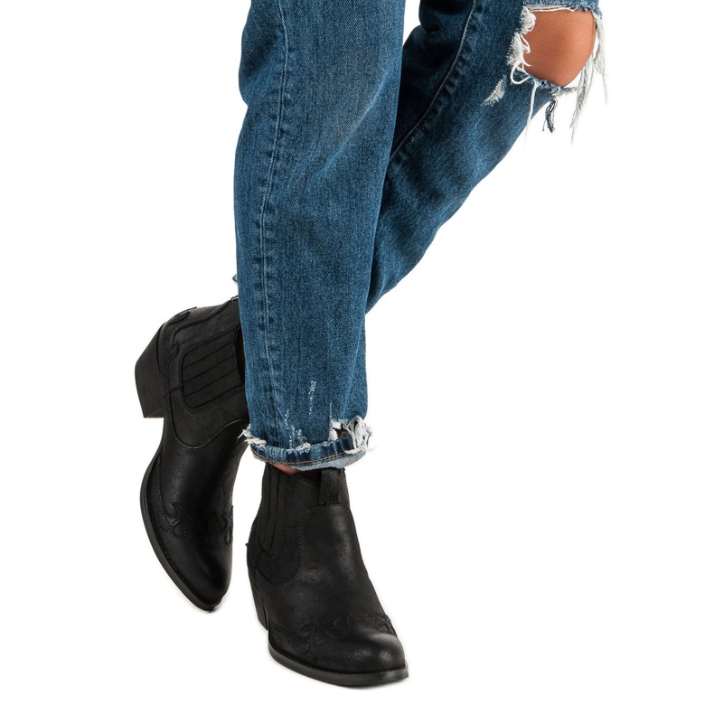 Corina Santiags noires 1