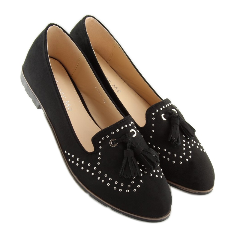 Mocassins femme noir 22-05 Noir le noir 1