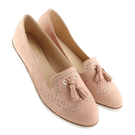 Mocassins rose femme rose 22-05 Rose 1