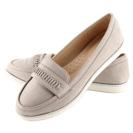 Mocassins Gris pour femme 22-07 Gris 1