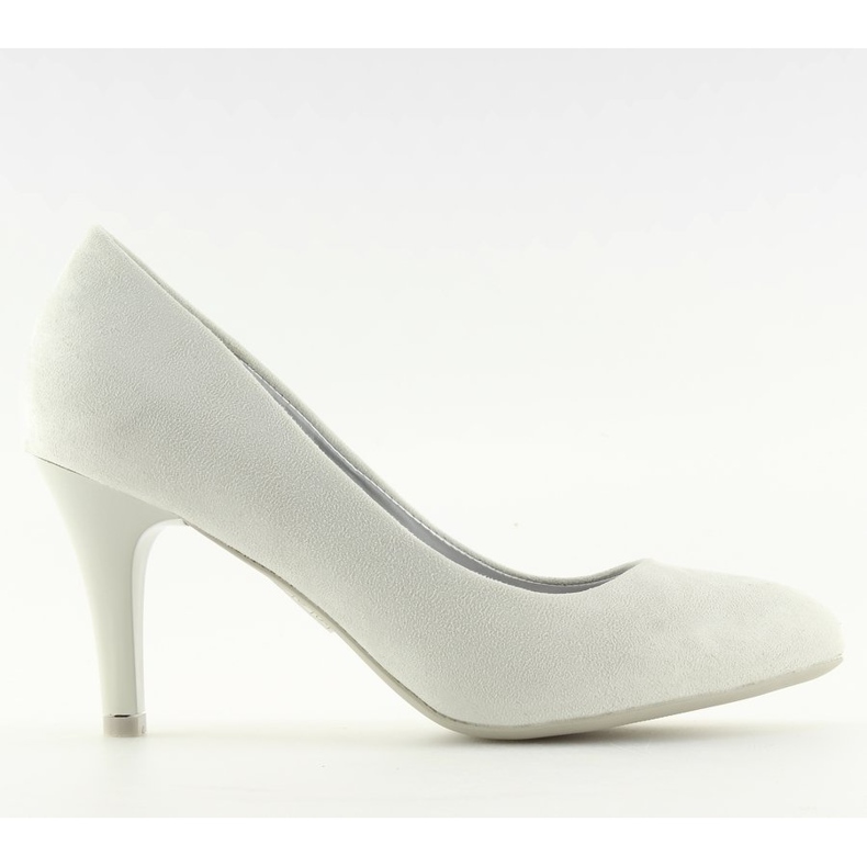 Escarpins bouts en amande gris B-41 Gris 2