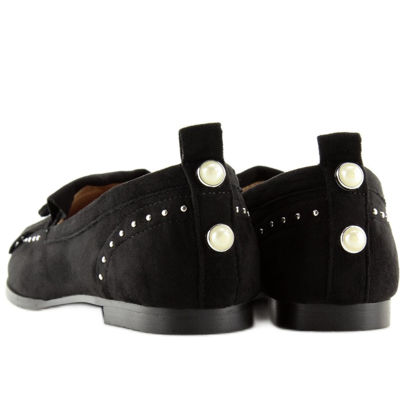 Noir Mocassins femme noirs G242 Noir le noir 2