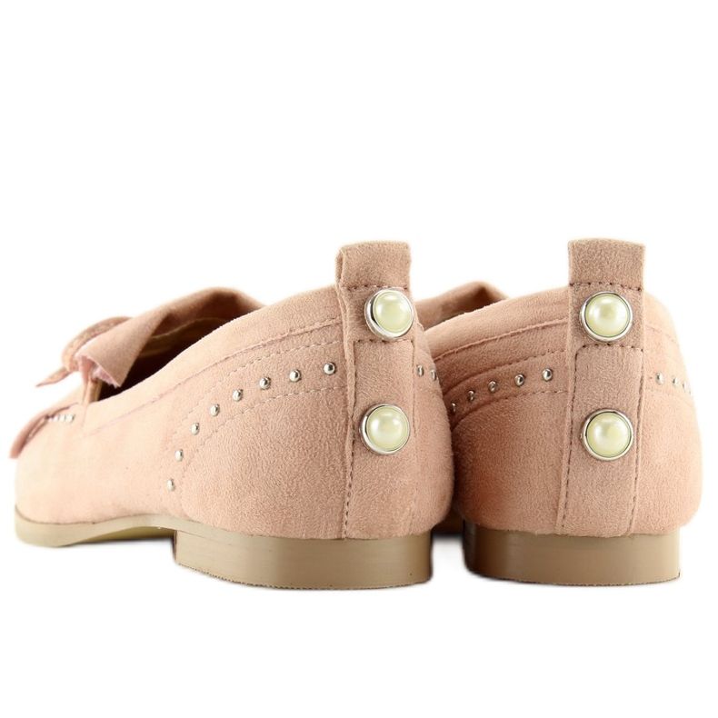 Rose Mocassins rose femme G242 Rose 2