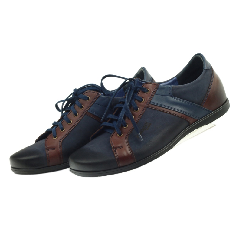 Nikopol 1675 chaussures de sport bleu marine 4