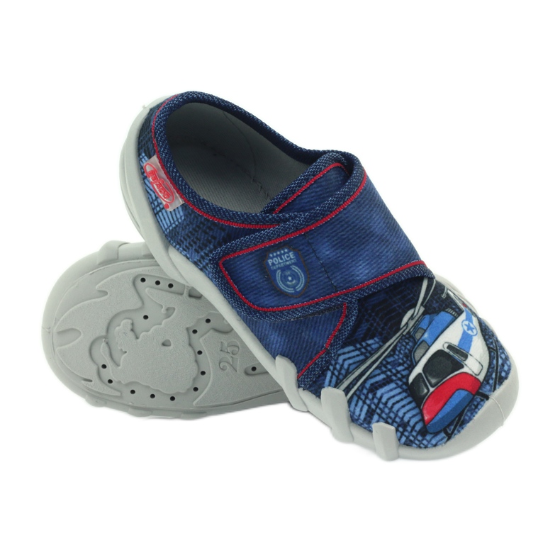Befado chaussures enfants pantoufles baskets 273x233 bleu rouge bleu marine 3