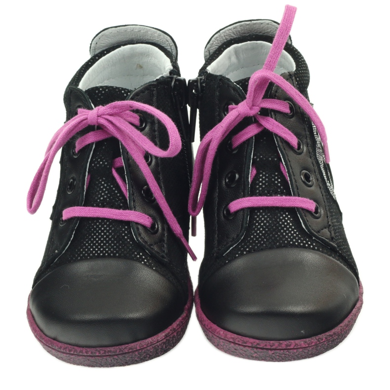 Chaussures enfants en cuir noir RenBut le noir 3