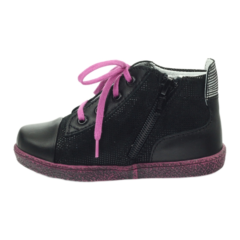 Chaussures enfants en cuir noir RenBut le noir 2