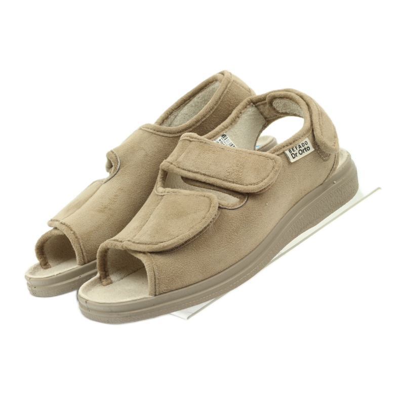 Sandales pour diabétiques Befado 676d004 beige 3
