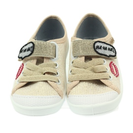 Chaussures enfants Befado, baskets 251x098 gris jaune rouge 4