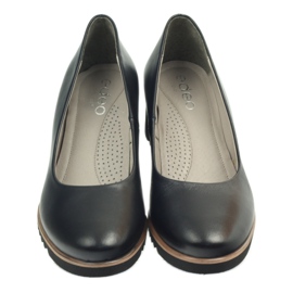 Escarpins sur la cale Edeo 2280A noir 3