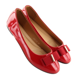 Ballerines femme rouges 9988-130 Rouge 1