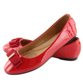 Ballerines femme rouges 9988-130 Rouge 2