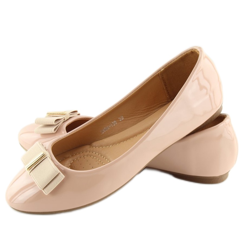 Ballerines femme beige 9988-130 Nude 2