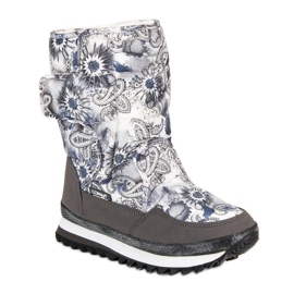 Bottes de neige pour l'hiver gris 1