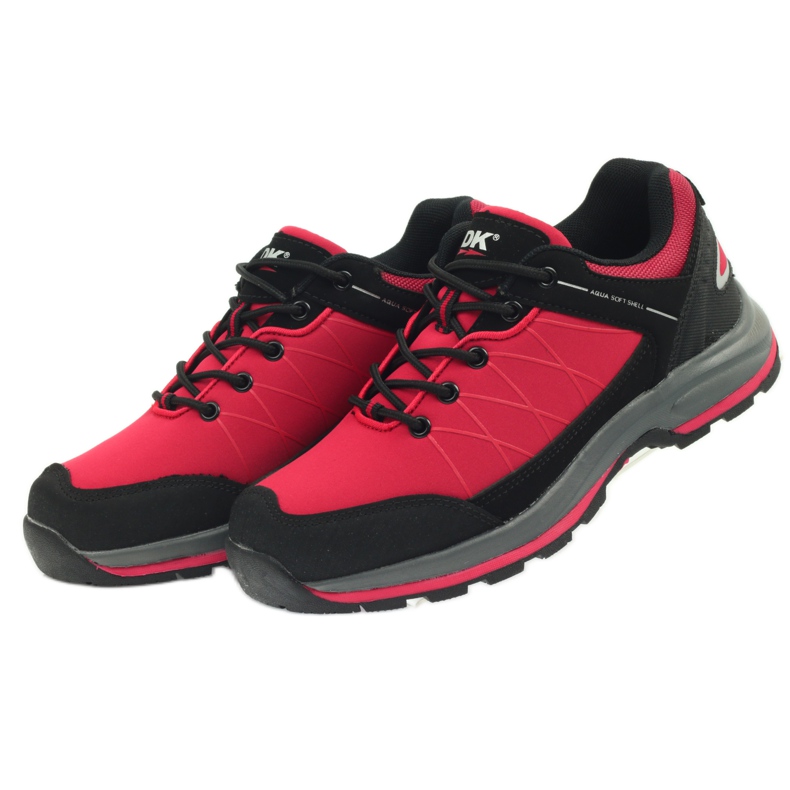Randonnée sportive DK 18108 rouge le noir 5 Randonnée sportive DK 18108 rouge le noir 5