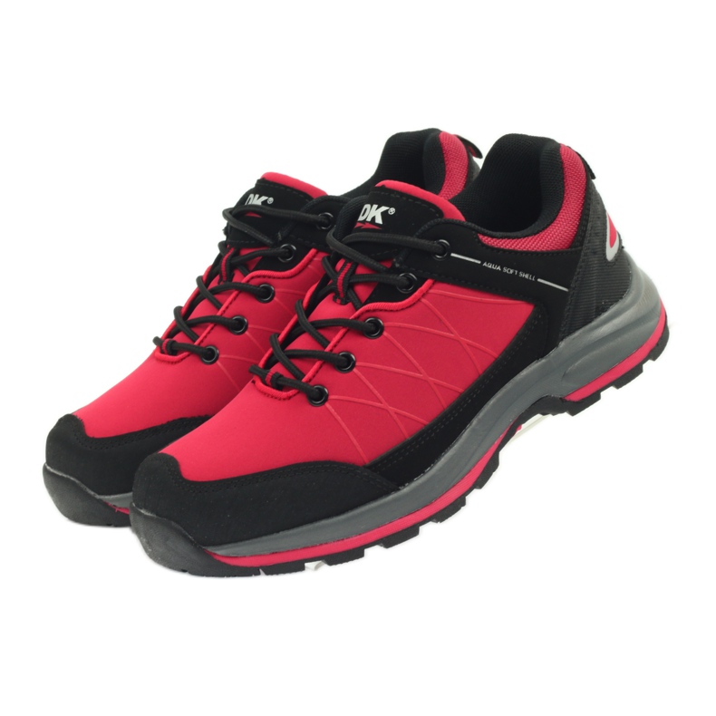 Randonnée sportive DK 18108 rouge le noir 4 Randonnée sportive DK 18108 rouge le noir 4