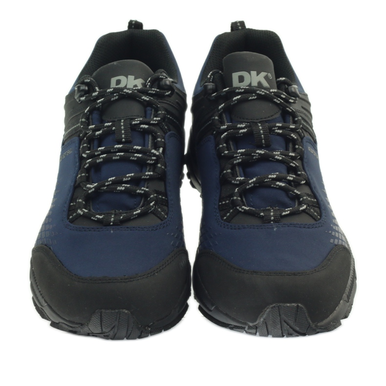 Softshell de trekking sportif DK 19503 noir bleu marine 4