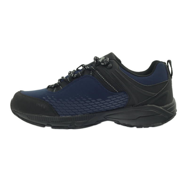 Softshell de trekking sportif DK 19503 noir bleu marine 3