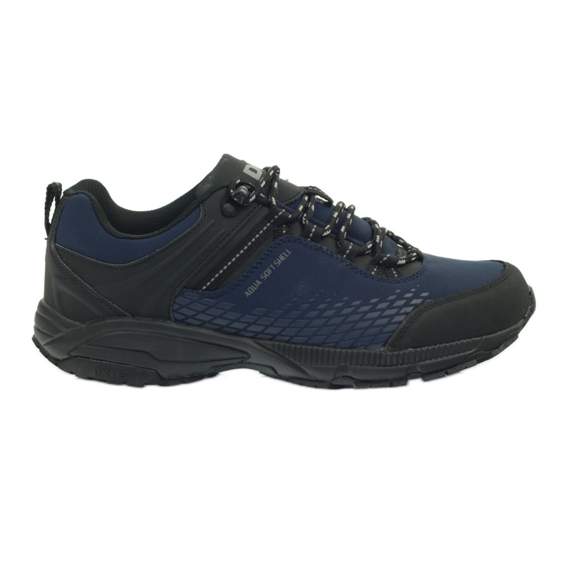 Softshell de trekking sportif DK 19503 noir bleu marine 1
