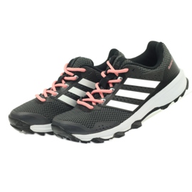 Chaussures de course adidas Duramo 7 Trail W le noir rose gris 4