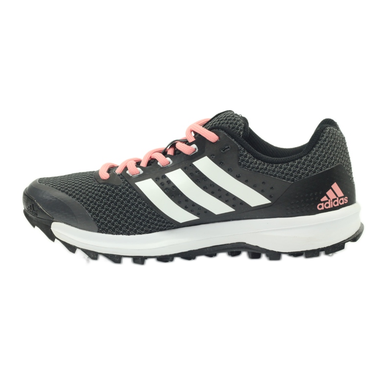 Chaussures de course adidas Duramo 7 Trail W le noir rose gris 2