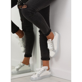 Baskets blanches pour femmes BS096 BAS-1 Blanc 6
