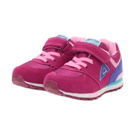 American Club Chaussures de sport américaines ADI pour enfants 15110 rose 3