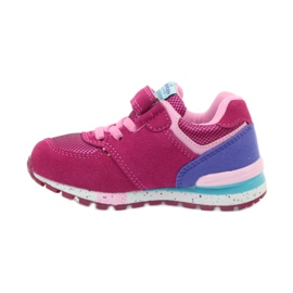 American Club Chaussures de sport américaines ADI pour enfants 15110 rose 2